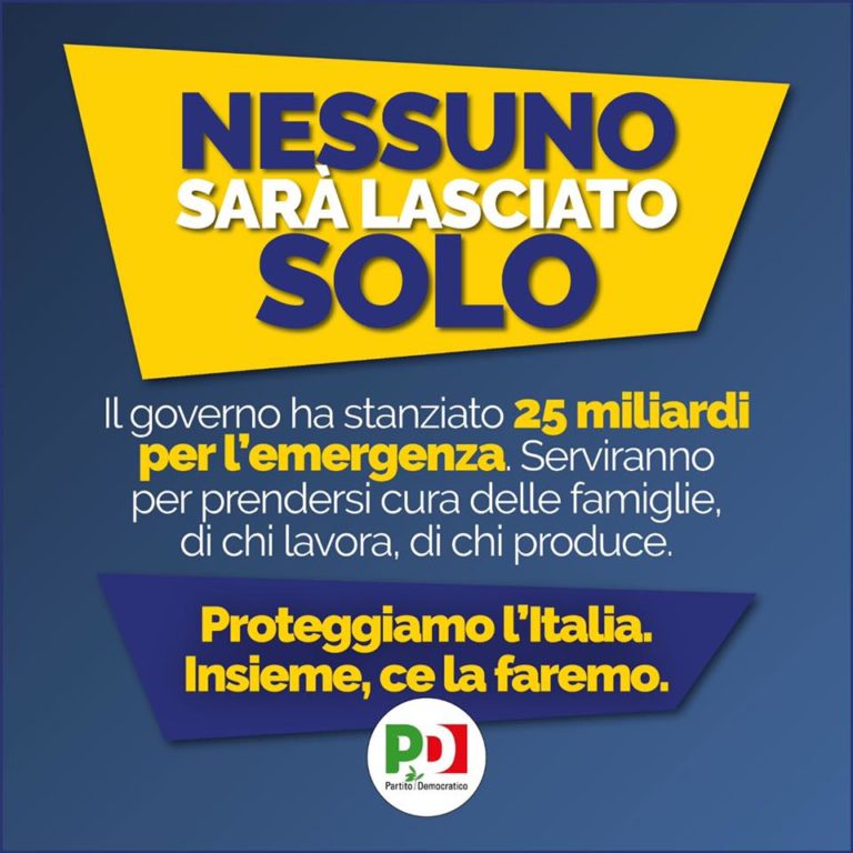 Nessuno sarà lasciato solo