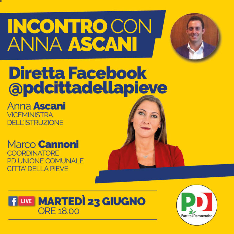 Video dell’incontro con Anna Ascani