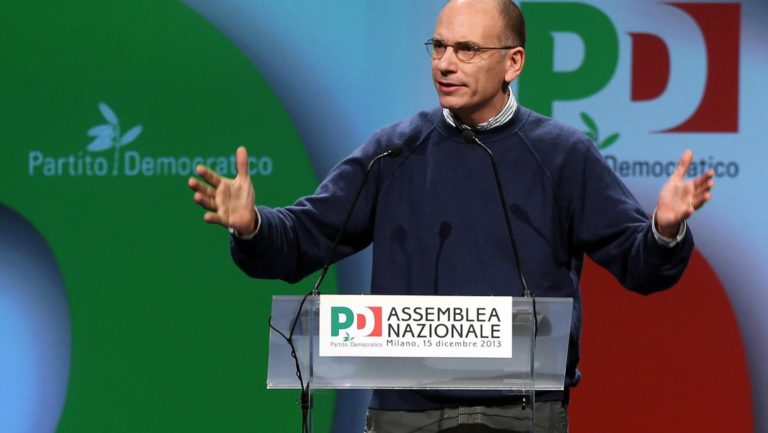 Enrico Letta: io ci sono