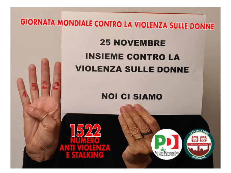 Giornata mondiale contro la violenza sulle donne