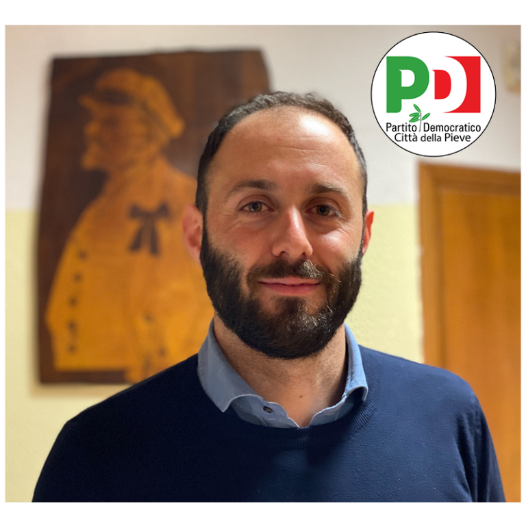 Marco Cannoni è il nuovo Segretario del Pd Comunale di Città della Pieve