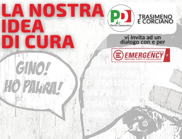 Pd Trasimeno: La nostra idea di cura, incontro con Emergency