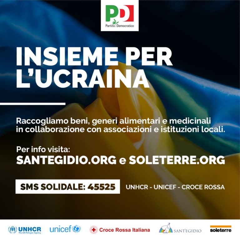 Insieme per l’Ucraina, raccolti beni di prima necessità: GRAZIE A TUTTI VOI