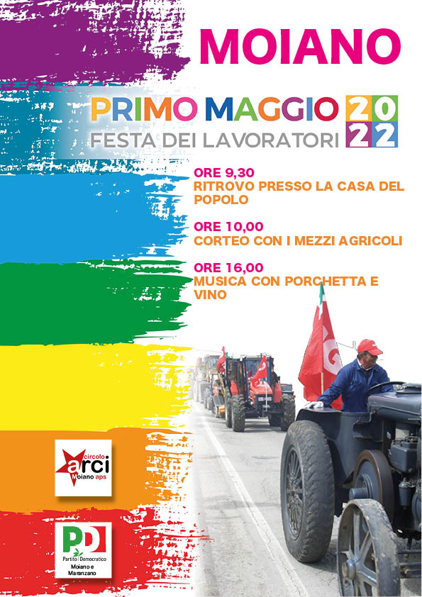 Primo Maggio Festa del lavoro e dei lavoratori