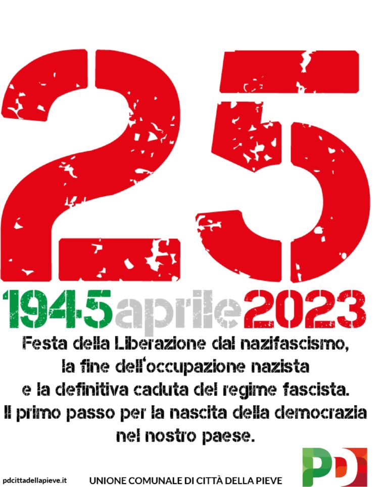 25 Aprile Festa di tutti. Aderiamo alla Camminata Partigiana.