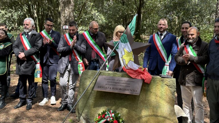Monte Pausillo, 79° Anniversario della Liberazione