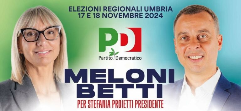 Regionali: i nostri candidati del Trasimeno per Stefania Proietti Presidente